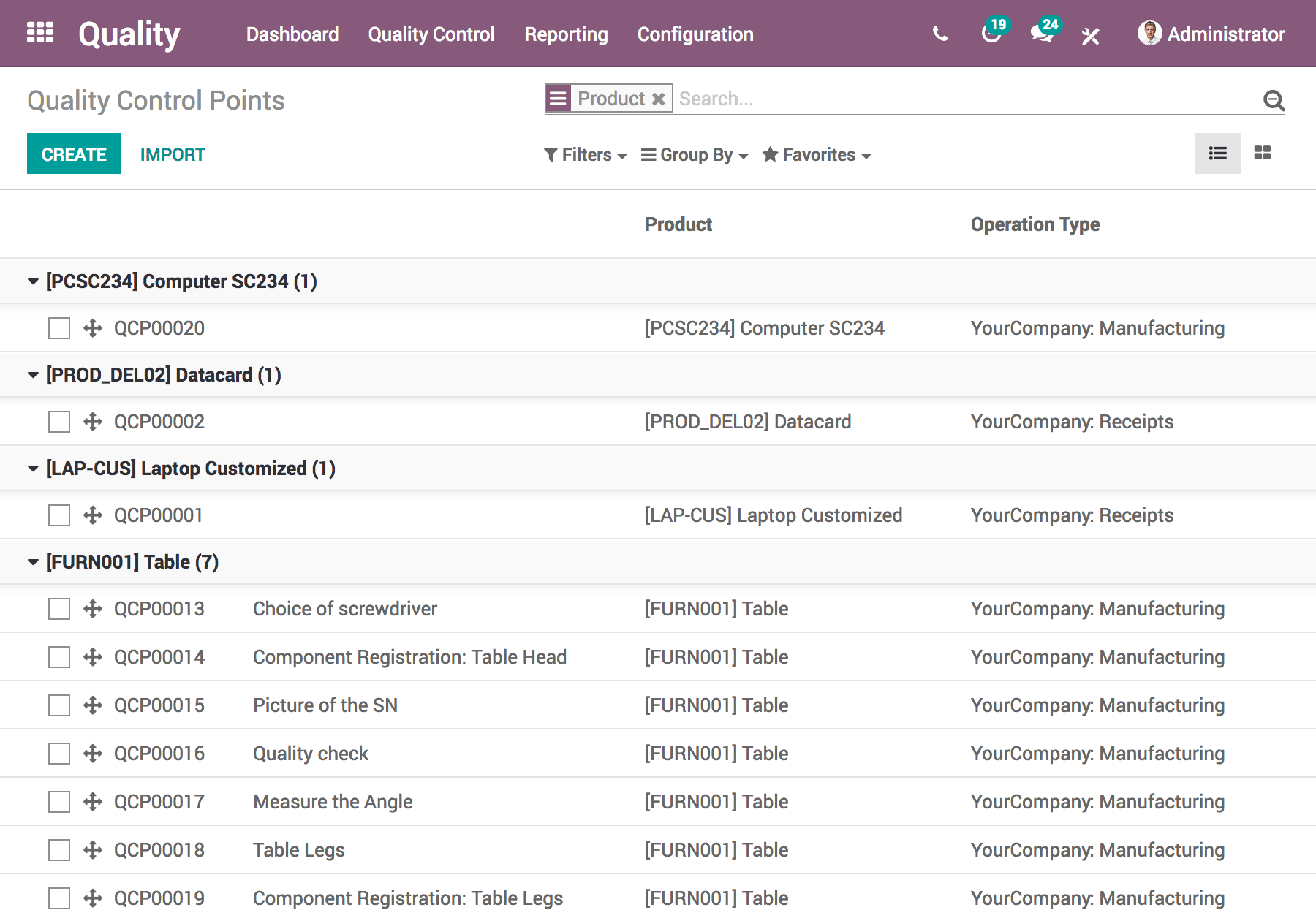 Odoo • Text and Image